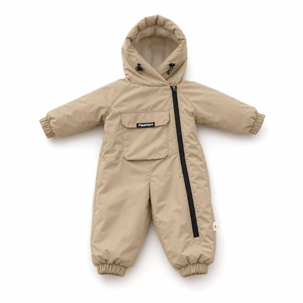 Waterproof Kids Snow Suit Thick Fleece