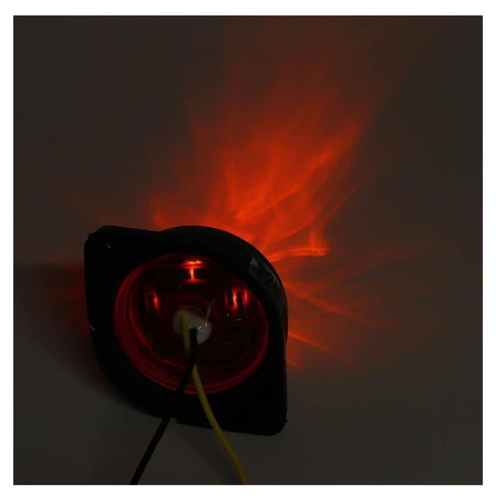 18 Pack LED Truck Trailer Amber Side Marker Lights | Chicken Lights | Waterproof 24V | Universal Fit for Semi Trucks & Cargo Trailers