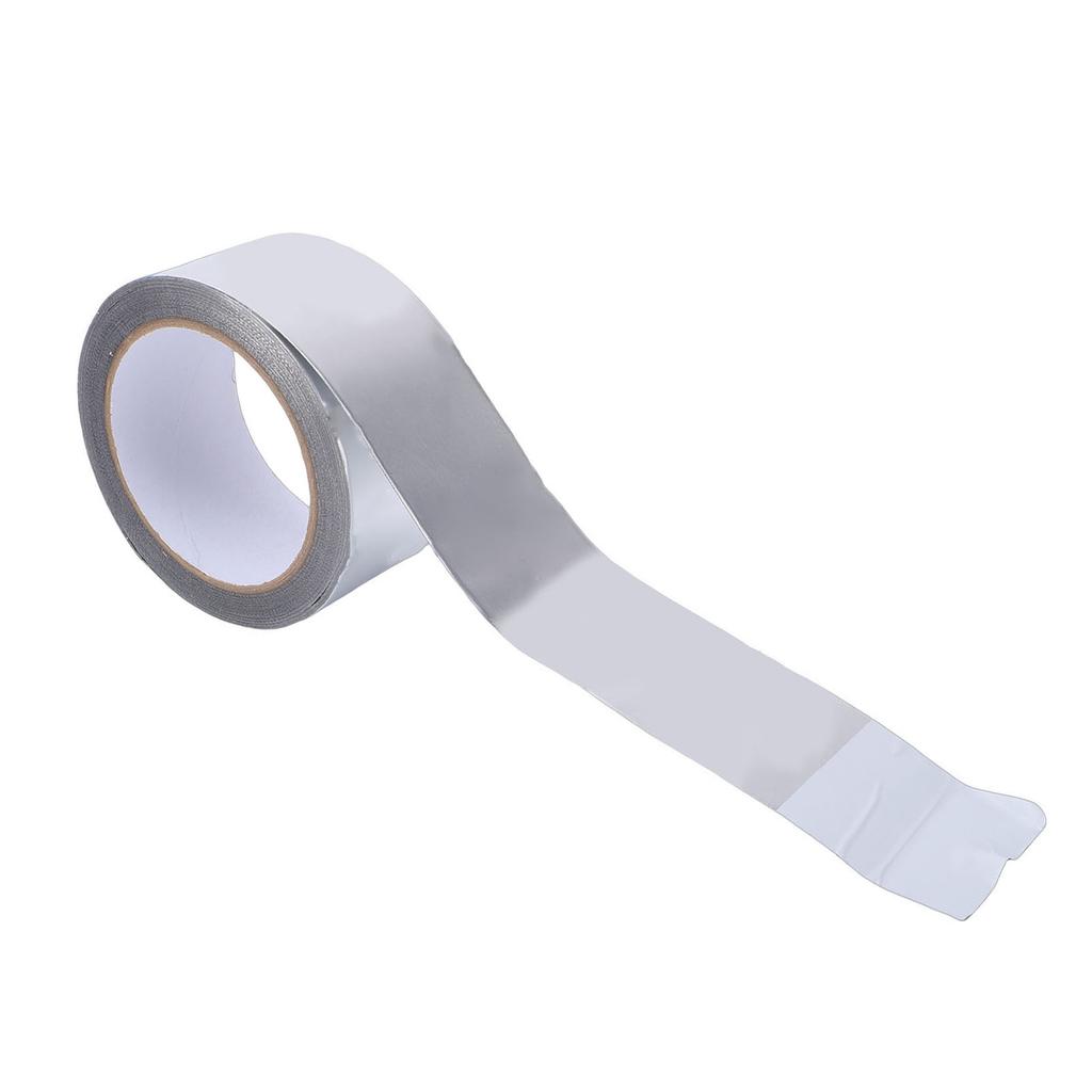 Cinta Antisalpicaduras para Barcos Marinos 2 pulg X 32.8 pies Cinta Adhesiva de Papel de Aluminio Ignífuga para Sala de Máquinas, Tuberías de Aceite y Válvulas