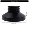 Black Record Weight Clamp Aluminum Disc Stabilizers for 7inch 45RPM Records Elevates Listenings