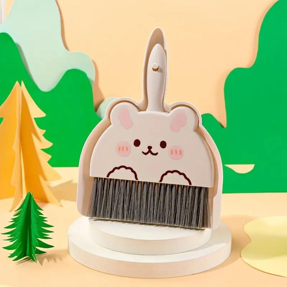 Cute Small Broom Dustpan Set Plastic Handheld Sweeping Keyboard Small Broom  Travel