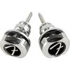 Fender Strap Pin Indemnity Strap Locks, Chrome