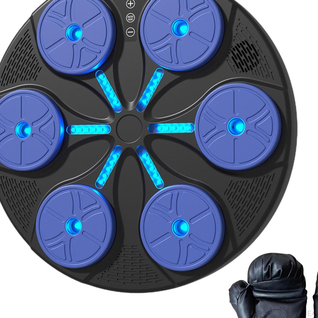 Music Boxing Machine Wall Target Trainer Kickboxing Reaction Exercise Mount
