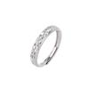 S999 Sterling Silver Wealth & Luck Pixiu Couple Rings, Men & Women, Simple Retro Gift