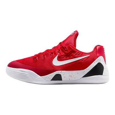 Zapatillas Kobe 9 EM GS Rojo Universidad Niños Blanco FV3607-600