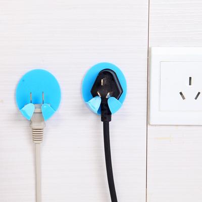 Punch-free Plug Hook 5 Multi-function Plug Holder Data Cable Charger Storage Hook