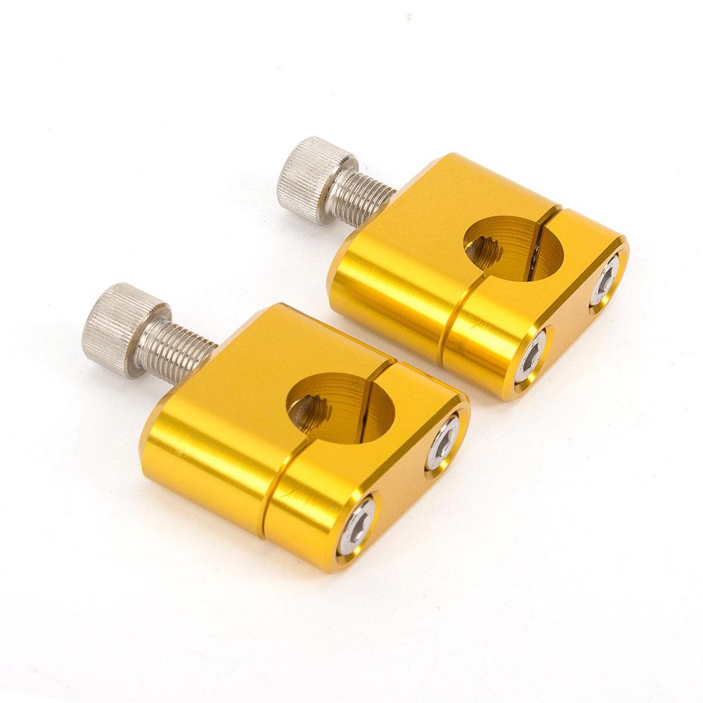 22mm 28mm CNC Motorcycle Universal HandleBar Handle Fat Bar Risers Mount Clamp Adaptor For Pit Dirt Bike Racing Accessories ATV