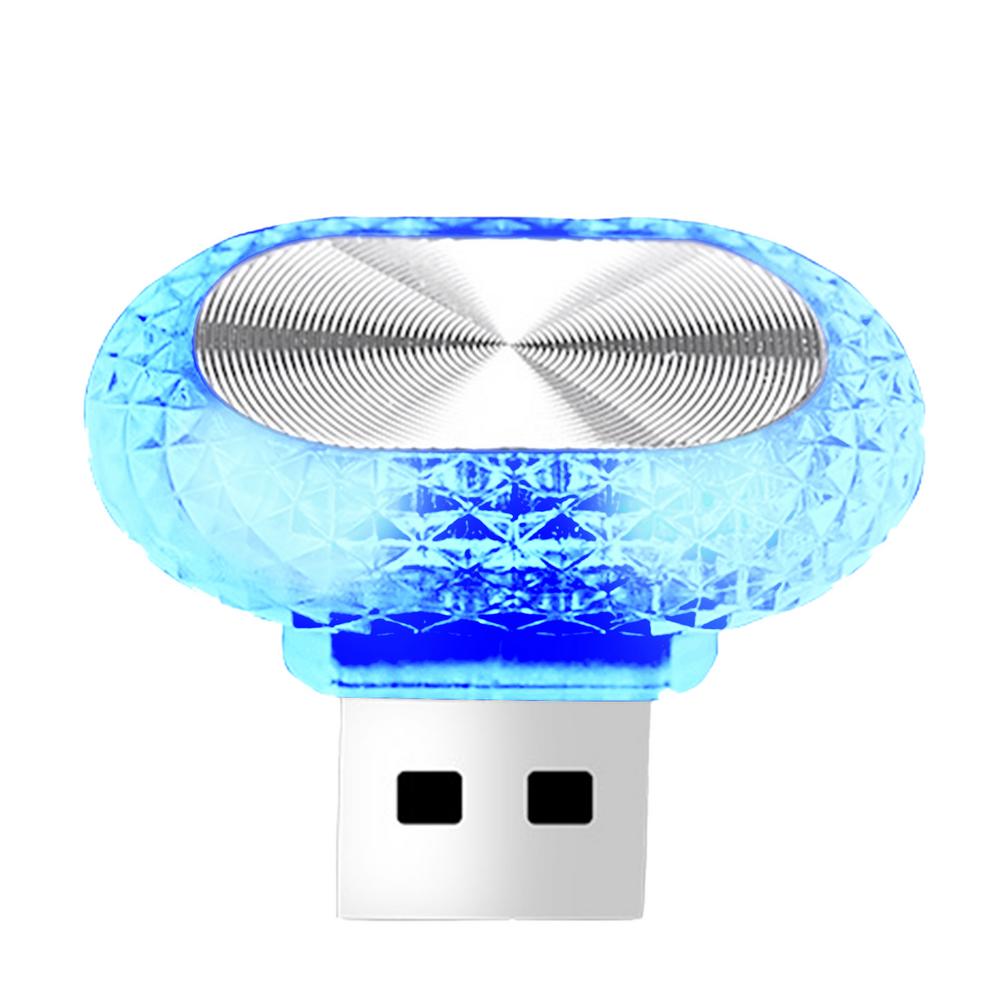 Car Interior LED Lights USB LED Light Oval Car Interior Lights Car Night Light Wireless LED Car Lights For Car Home Computer белый