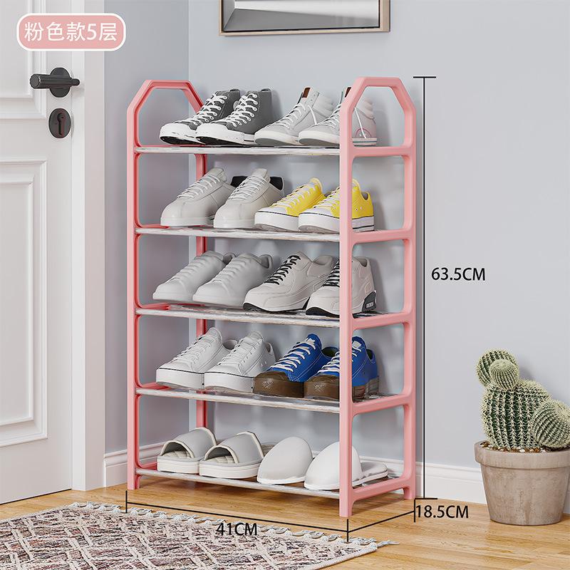 4-Tier Space-Saving Shoe Rack – Sturdy Ladder Design for Entryway, Dorm, Balcony & Small Spaces, Holds 12-15 Pairs, Easy Assembly & Foldable Storage