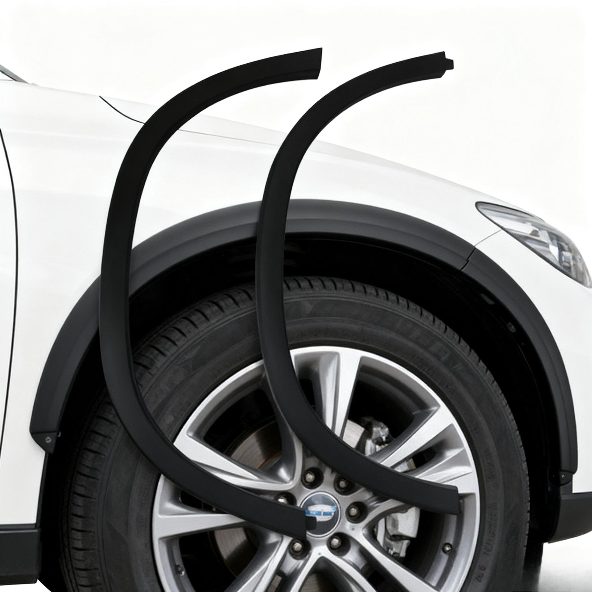 

Комплект накладок на крылья для 2013-2016 Chevrolet Trax, Накладки на арки передних левого и правого колес, Прямая замена, Прочный АБС-пластик Style1
