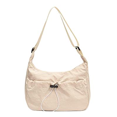 [Narebualo Cietupoop] Women's Crossbody Bag with Multiple Pockets, Large Capacity, Adjustable Shoulder Strap, Solid Color, Simple, Casual,