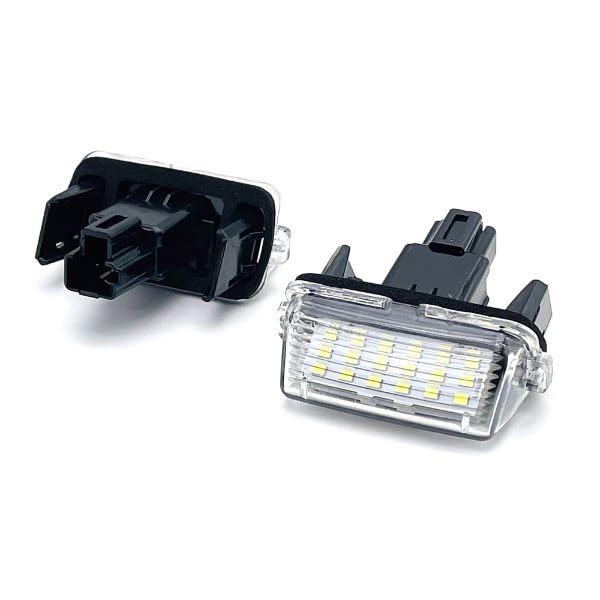 JYFACTORY Aftermarket Universal LED License Plate Light for NOAH BOXY 80 Series