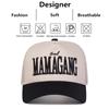 Unisex MAMAGANG Letter Embroidery Baseball Net Caps Outdoor Adjustable Spring and Summer Casual Sunscreen Hat
