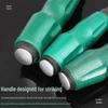 Industrial-Grade Magnetic Phillips & Flathead Screwdriver with Through-Hole Design