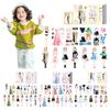 Magnetic Dress Up Set Pretend Play Toys Preschool Learning Toys Clothes Puzzle Outfit Cultivate Aesthetics for Kids Children