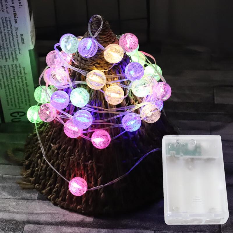 Outdoor Bubble Ball String Lights
