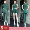 Women's Pleated Skirt & Jacket Quick-Dry Yoga Set