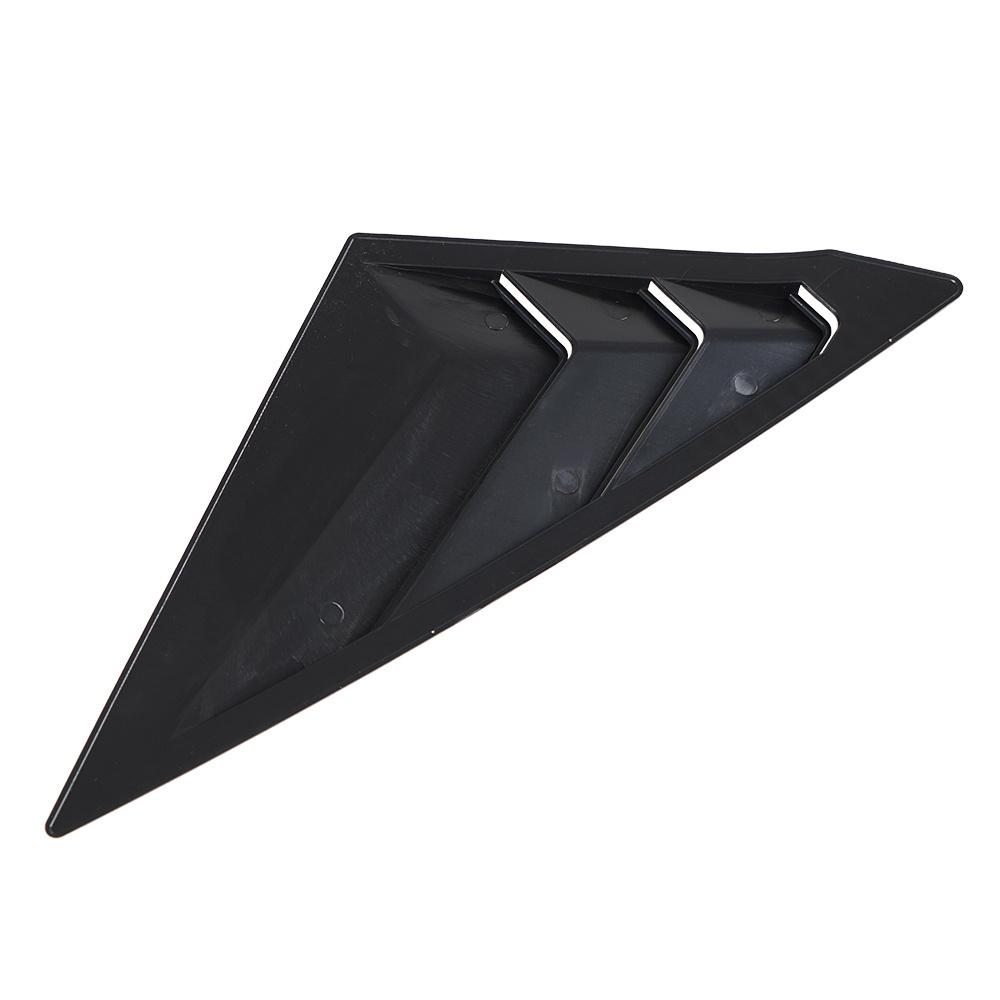 Glossy Black Side Vent Window Scoop Louver Cover Trim For Honda Civic 11th 2022