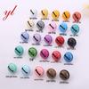 22mm Candy Color Baked Paint Round Pet Collar Bell - Christmas Accessories