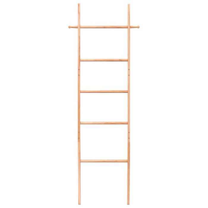 Échelle à serviettes 170 cm Bois massif de noyer
