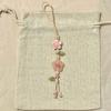 Pastel Colors Star Flower Phone Charm Ceramic Beaded Phone Lanyard Mobile Phone Strap  Women Girls