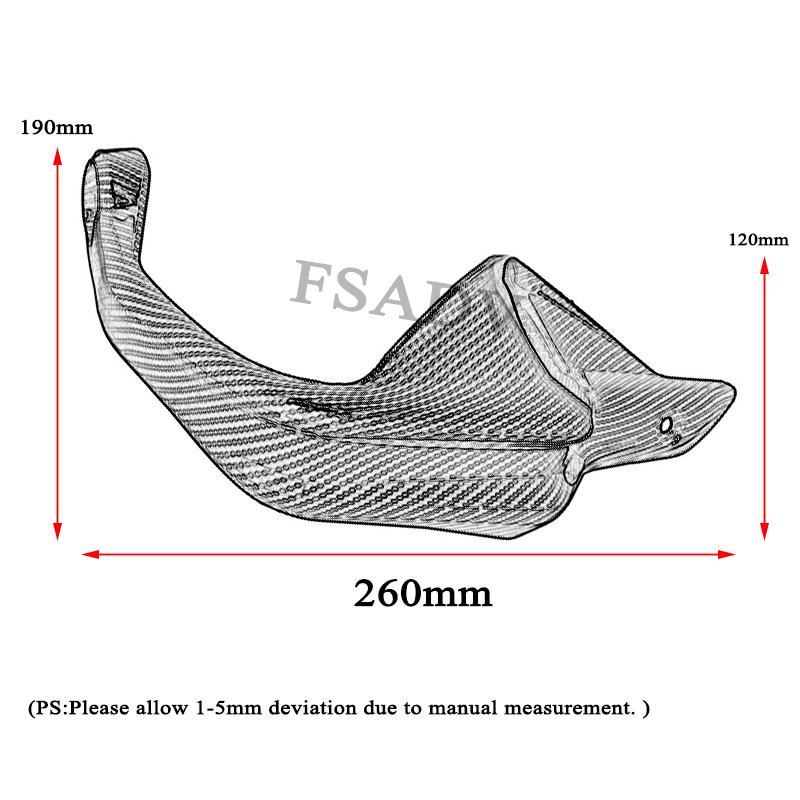 2023 F900XR F900R Motorcycle Carbon Handguard Shield Hand Guard Protector Windshield For BMW F900 R F 900XR 2019 2020 2021 2022
