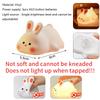 Niedliches Mini Panda Nachtlicht LED Schlaftierlampe Capybara Kaninchenlampe für Heim Desktop Ornament Partygeschenke Geschenk
