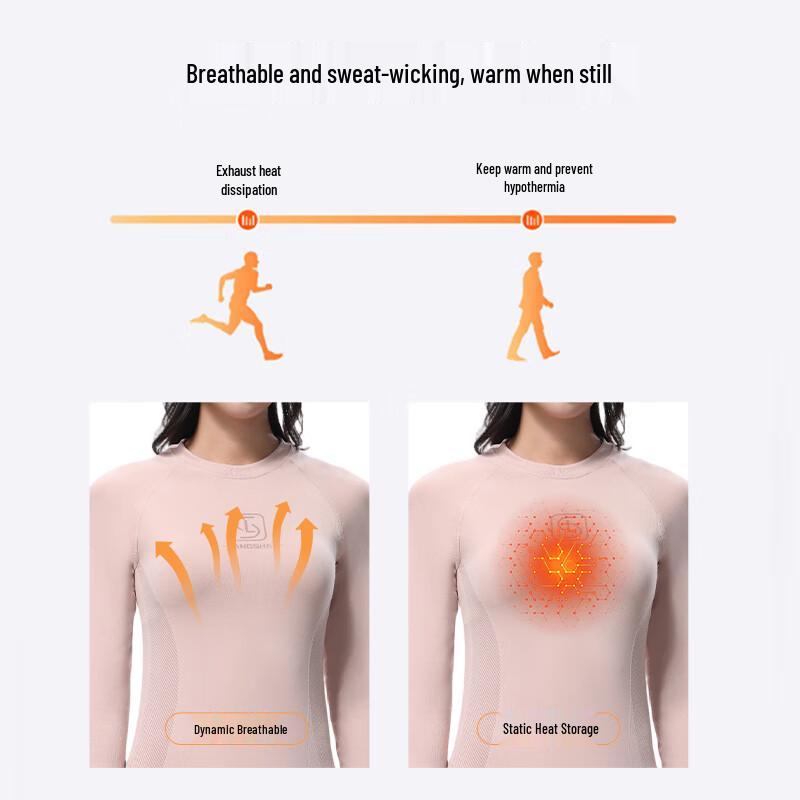 LangSha Ski Quick-Dry Thermal Base Layer Set