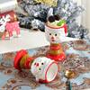 Cartoon Ceramic Ice Cream Cup Water Cup Christmas Mousse Mug Santa Claus Goblet  Xmas Gift