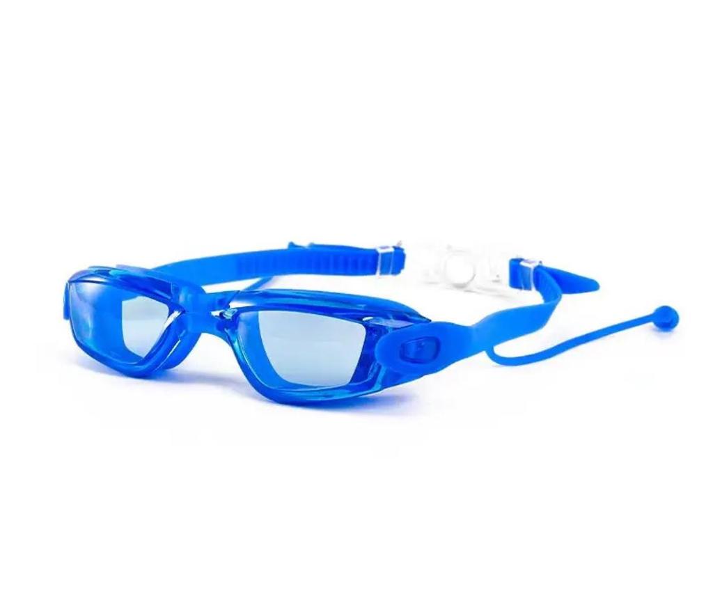 Anti-Fog Electroplated Silicone Racing Goggles for Men & Women