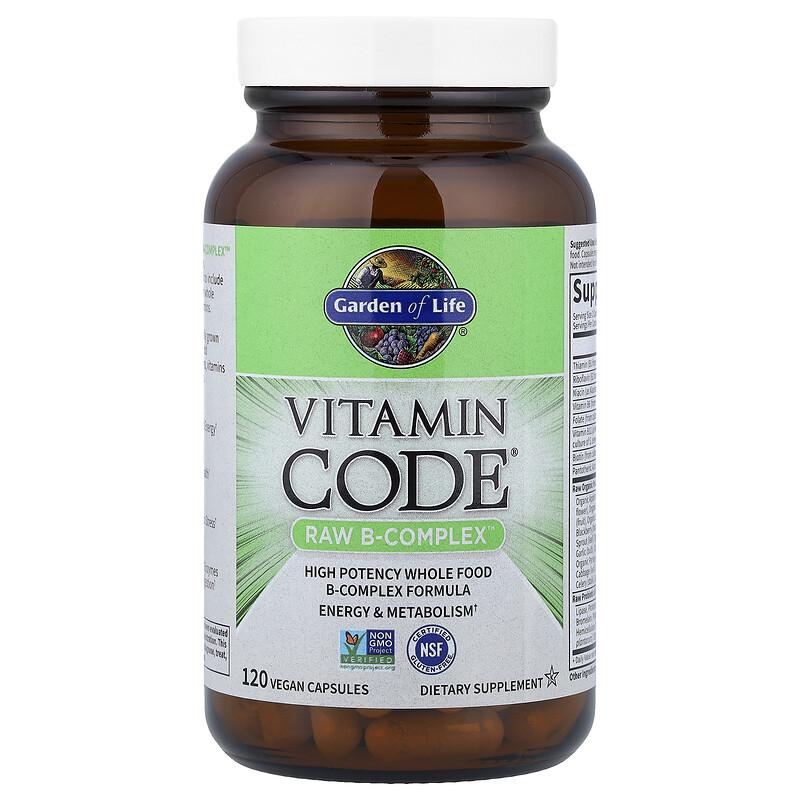 Vitamin Code®, RAW B-Complex™, 120 Vegan Capsules
