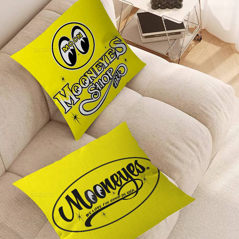 M-Mooneyes Personalized Pillow Cover Kids Bedroom Wild Party Decor Pillowcase Kid Birthday Shower Gift