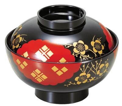 Wakaizumi Lacquerware Kappo Lacquerware Sensai Boiled Bowl Saihoji Temple 1-201-2
