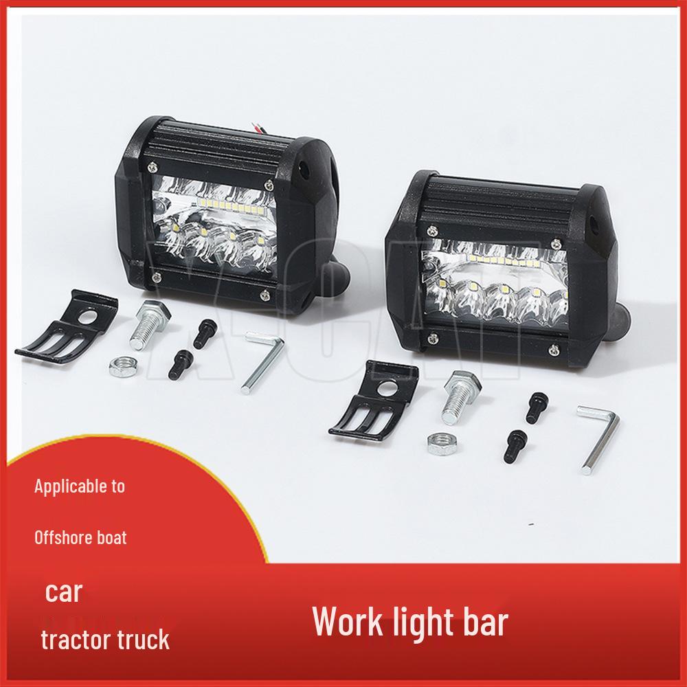 

Светодиодная балка для бездорожья 8000 лм для внедорожника, грузовика, автомобиля, трактора или лодки