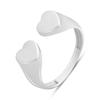 Silver Ring Without Stones, Weight of the Item 2.14 G (2197553)