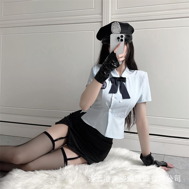 Sex Lingerie Sexy Os Policewoman Professional Suit Cosplay Student Spirit Uniform Seduction Pure Lust