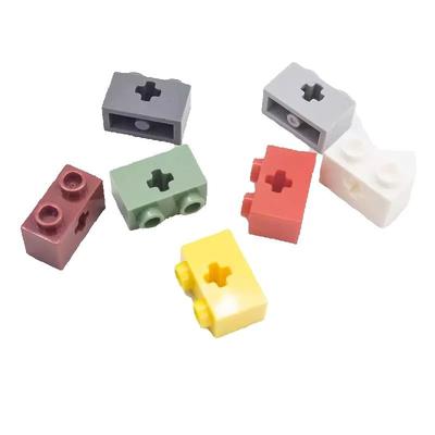 10 Stück 32064 1x2 Lochkreuz Bausteine Moc Zubehör Kompatibel mit Brick DIY Kinderspielzeug Montage Geschenkbox