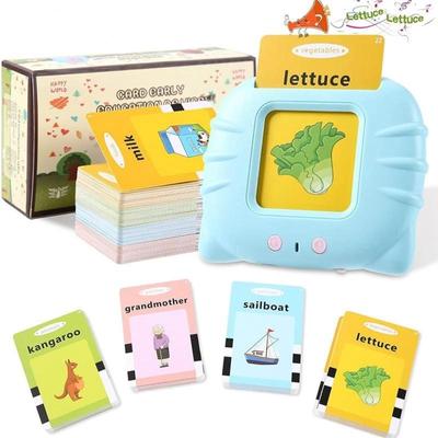 Apprentissage éducatif parlant cartes Flash maternelle enfants langue anglaise livre Audio électronique apprendre des mots anglais jouets