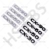 CX30 CX50 CX60 CX90 Letter Logo Rear Trunk Emblem Badge Styling Body Tailgate Sticker