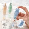 360° Rotatable Dots Glue Roller Double Sided Tape Pen 5m Refillable Adhesive for Scrapbooking DIY Crafts School Office Supplies