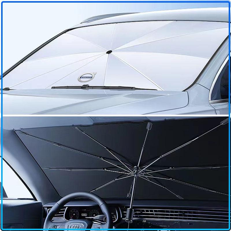 1Pcs Car windshield Sunshade Umbrella Protector Parasol Foldable For Volvo 240 C70 S40 S50 S60 S70 S80 S90 V40 V50 V60 V90 XC40 XC60 XC90 Vnl Truck