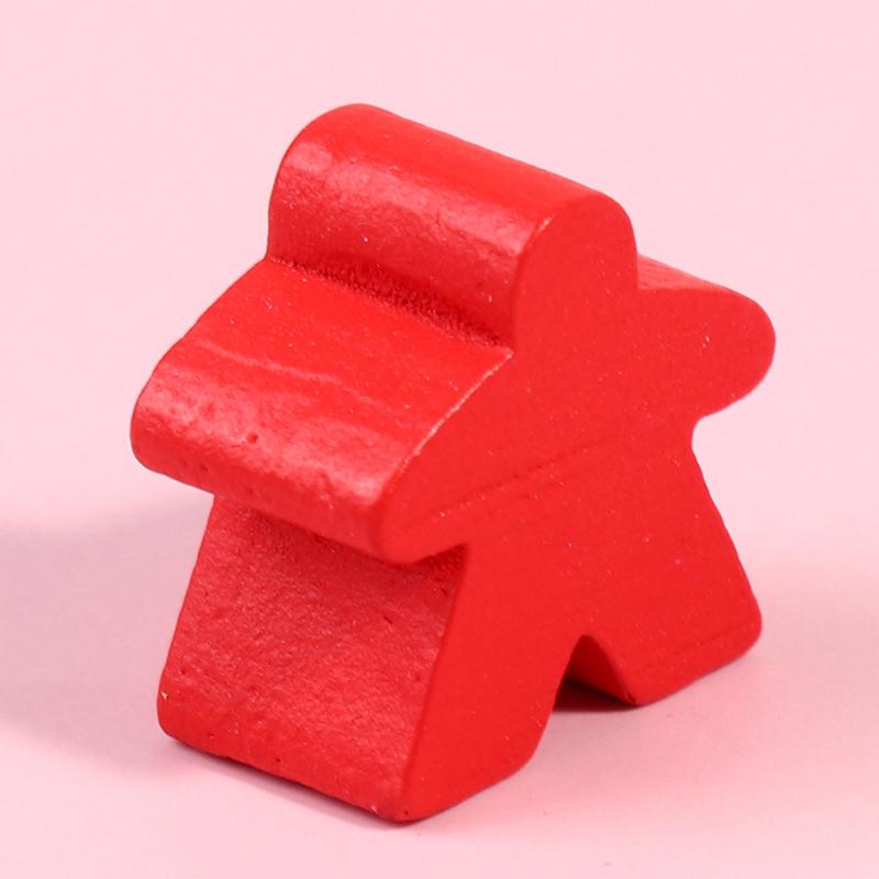 100 holz Meeples 16Mm Extra Brettspiel Bits Bauern Schach Stücke Groß Ersatz