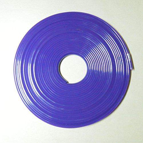 

[HYPERSONIC] Rim Guard Rim Line Molding 8m Tire Wheel Guard Scratch Prevention Scratch Concealment Color Tape DIY (Purple)