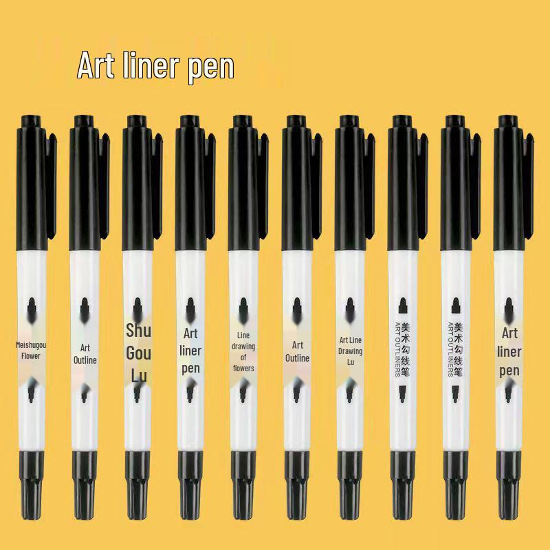 High-Quality Large Capacity Dual-Tip Oil-Based Art Marker Pen