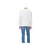 Calvin Klein Letter Blend Long Sleeve Sweatshirt Men sweatshirt White J326967YAF