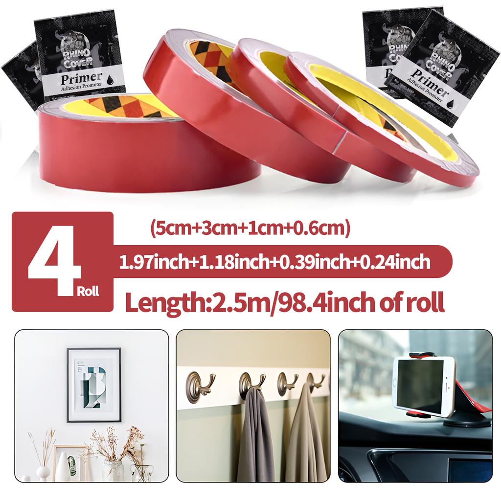 Doppelseitiges Klebeband Auto Spezial Doppelseitiges Klebeband Innendekor Spurloser Befestigungsaufkleber Zweiseitiges Klebeband