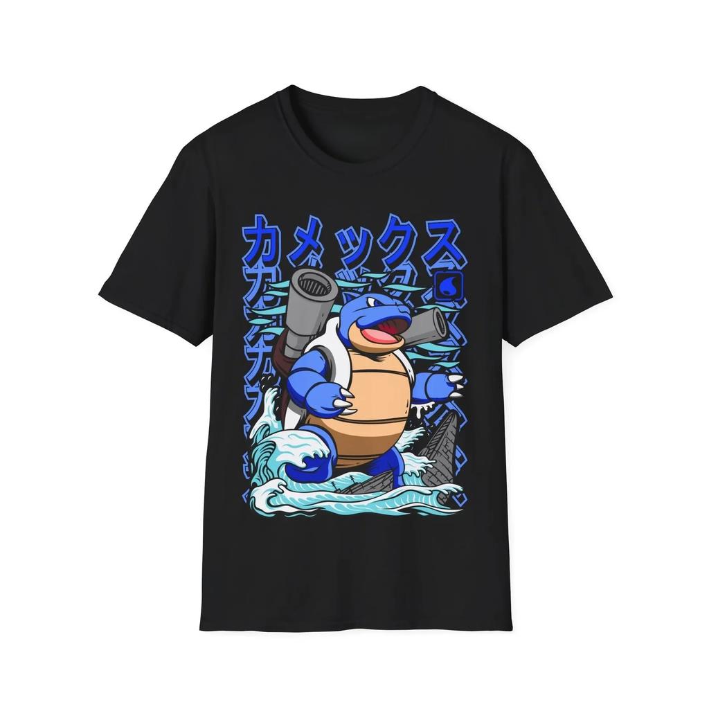 Anime Pokémon Graphic TShirt 100Cotton Oversized unisex Shirt Y2k Unisex Short Sleeve ONeck Daily Street Style Selling Popular