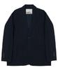 Costume O’Clock Cotton Loose Fit Washed Blazer Beige Coosjk039Beige
