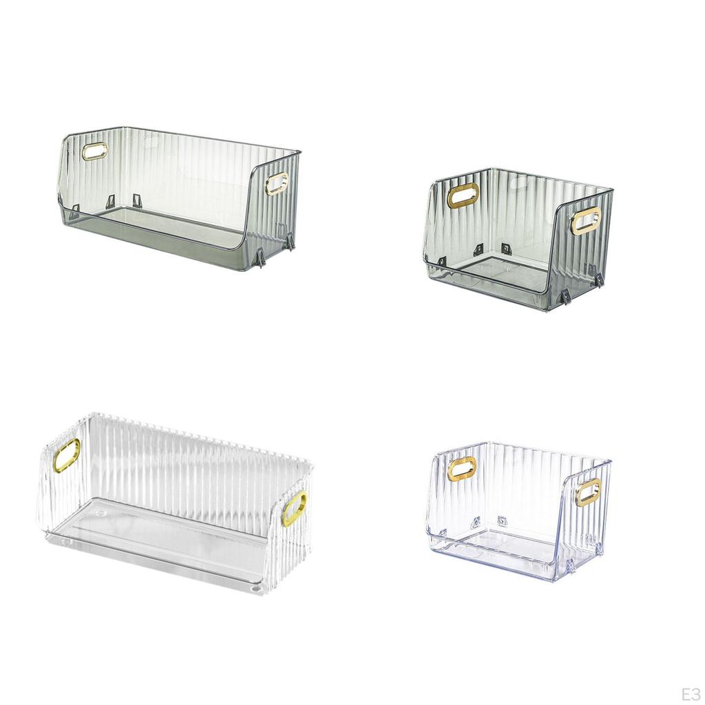 Container Box Desktop Storage Stackable Cosmetic Stable Sundries Organizer for