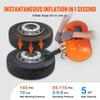 Tire Bead Blaster, 5 Gallon/19L Capacity, Includes Pressure Gauge & Handle, 145 PSI Max Inflation Tank, Operates Between 85-116 PSI for Cars, Trucks,